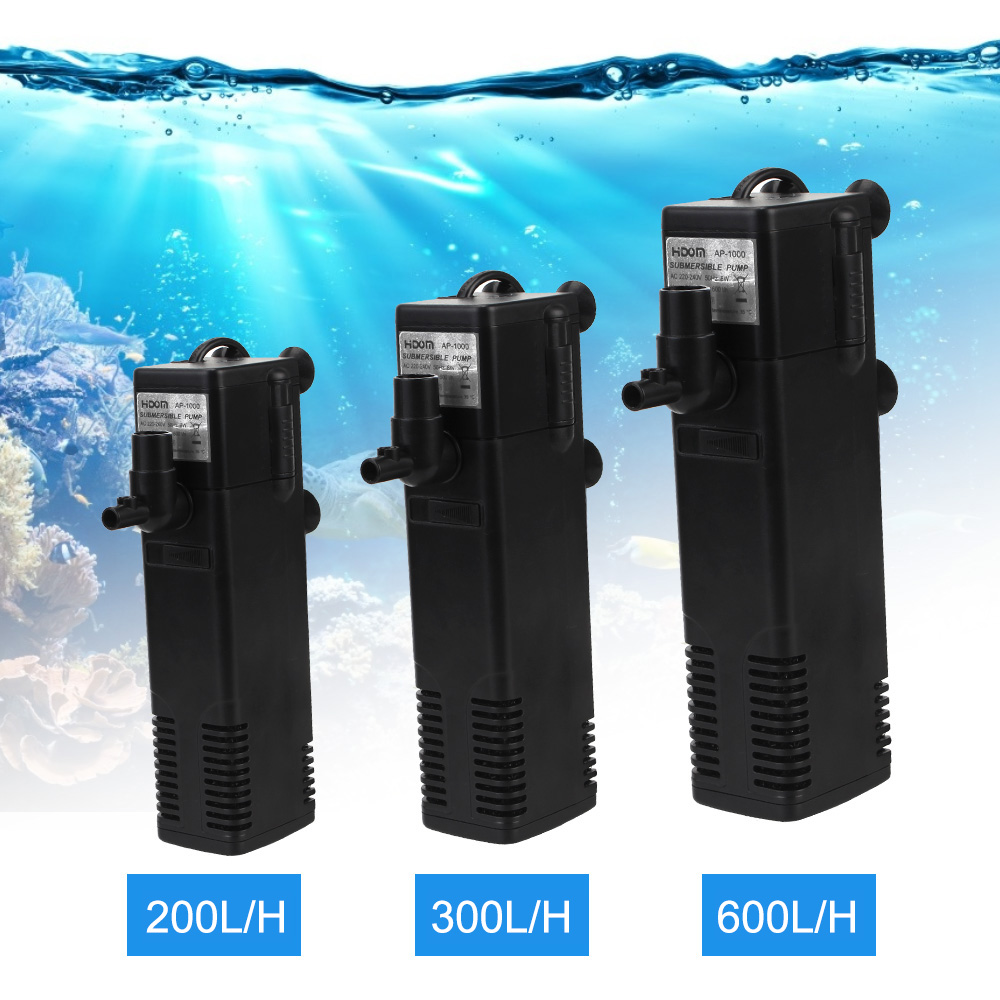 Aquael Filter Fzn - Низкоуровневый погружной фильтр для воды, насос