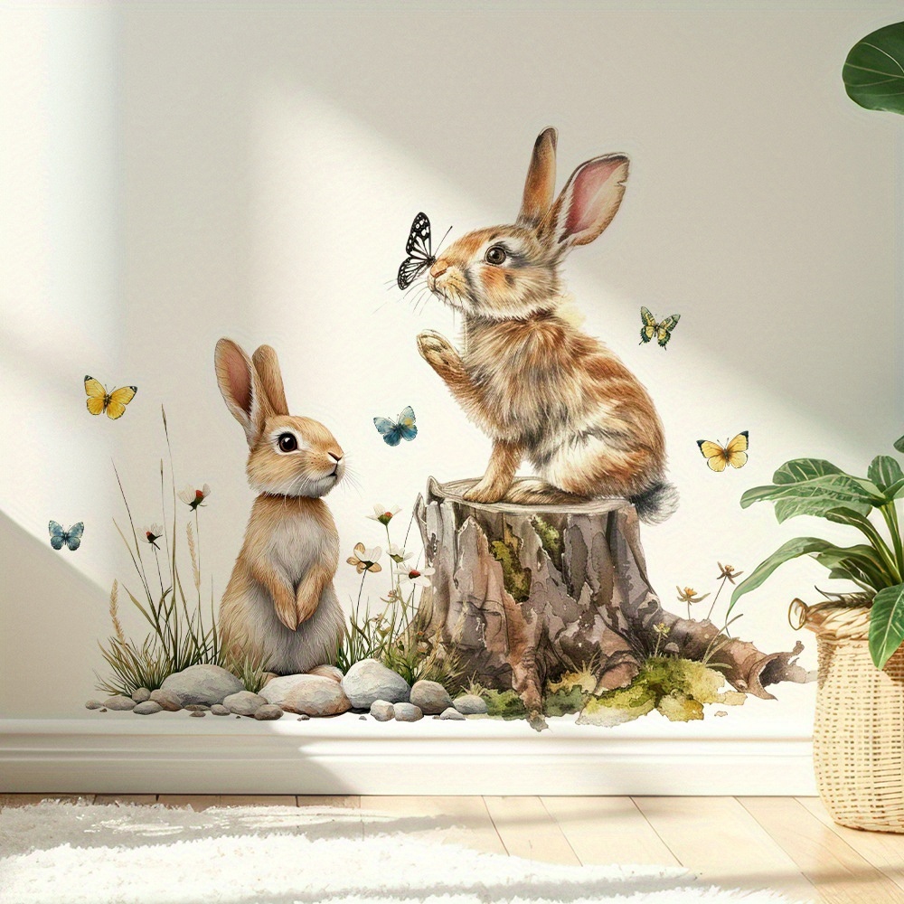 Pvc Panel Background - Настенные наклейки с природной тематикой в