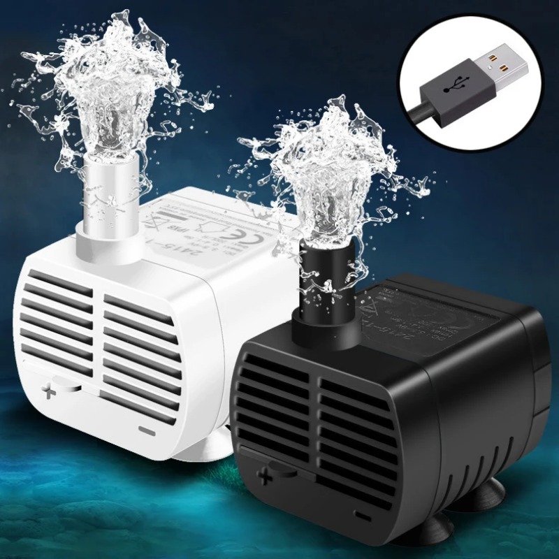 Terrarium Fogger Ultrasonic - Бесшумный водяной насос с USB, Бесщеточный