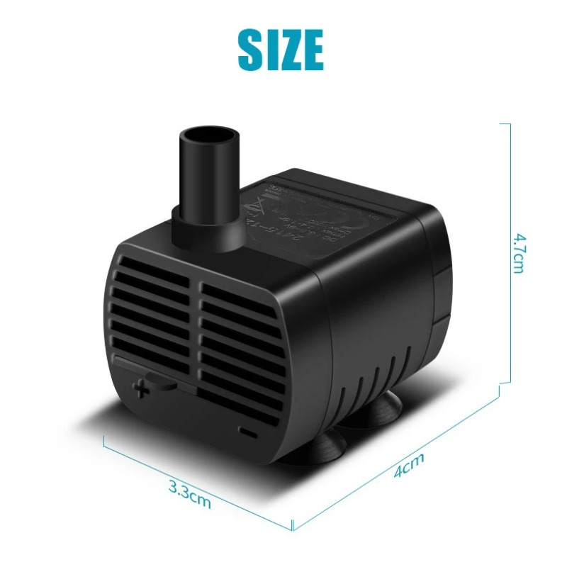 Бесшумный водяной насос с USB, – обзор и цена Terrarium Fogger Ultrasonic