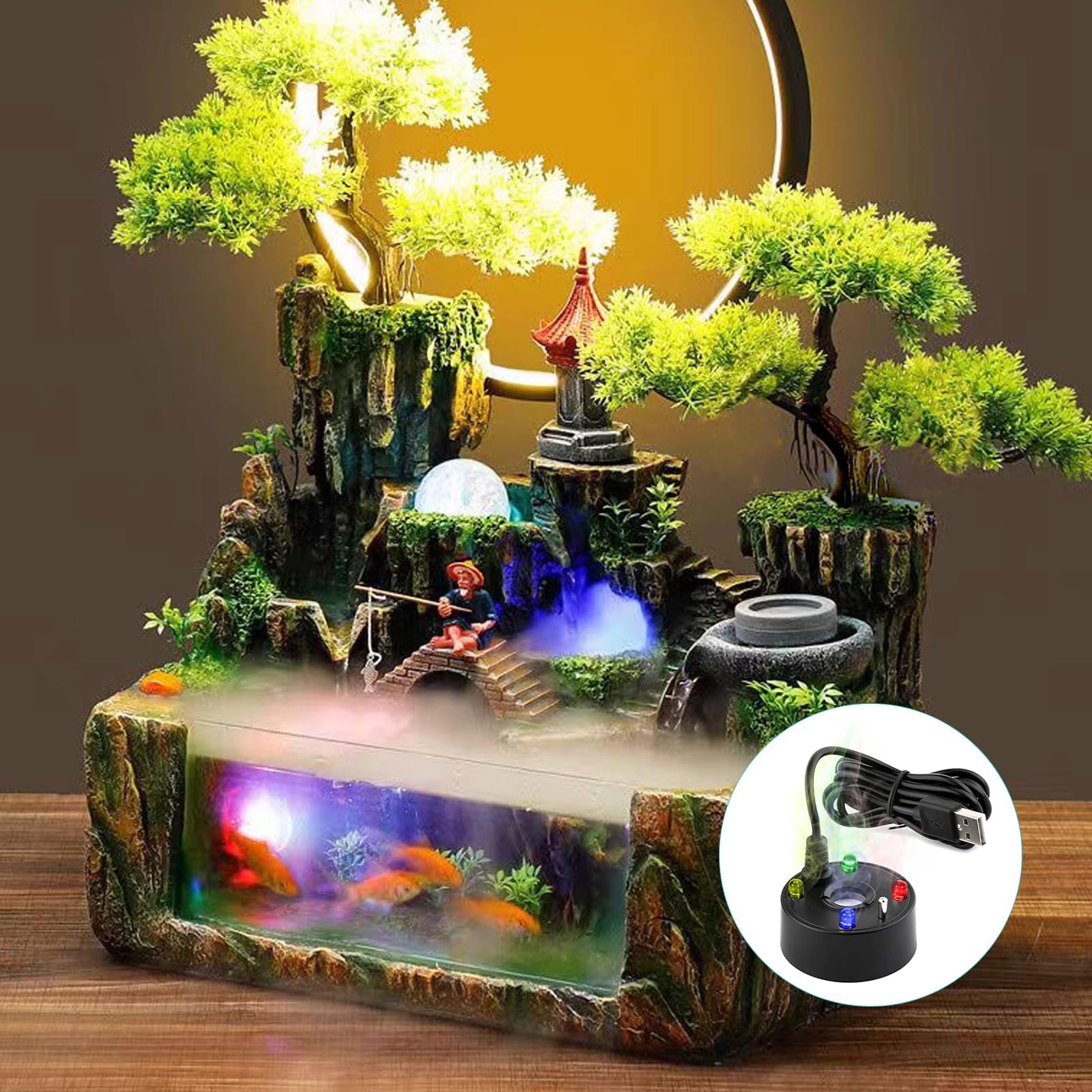 Новый 2026 USB-компрессор 5В д – обзор и цена Terrarium Fogger Ultrasonic